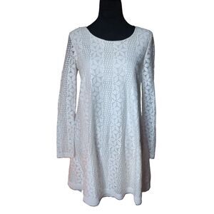 Choklate Designed In Paris Women's Size Small White Lace Mini Dress